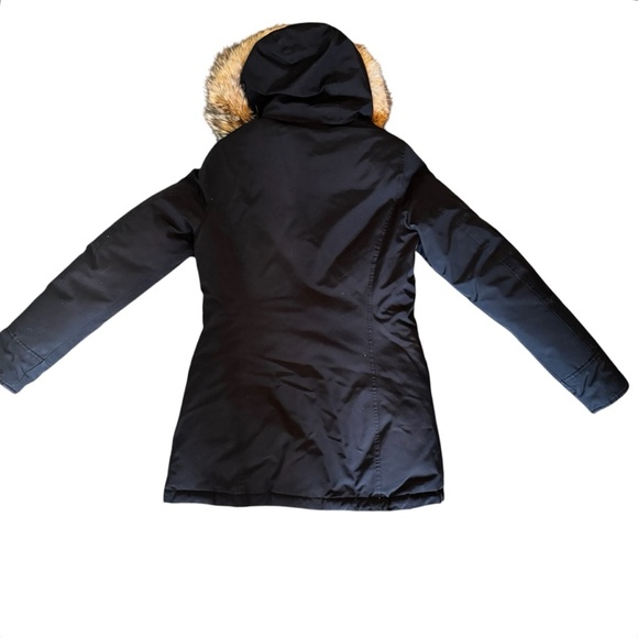 Woodrich Women’s Black Arctic Down Parka Brown Fur
Ramar cloth jacket coat XS - Picture 8 of 13